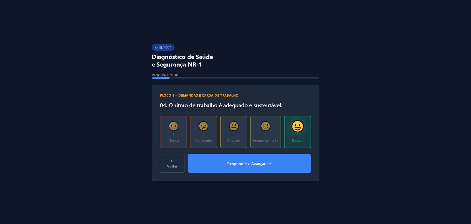 Questionário NR-01